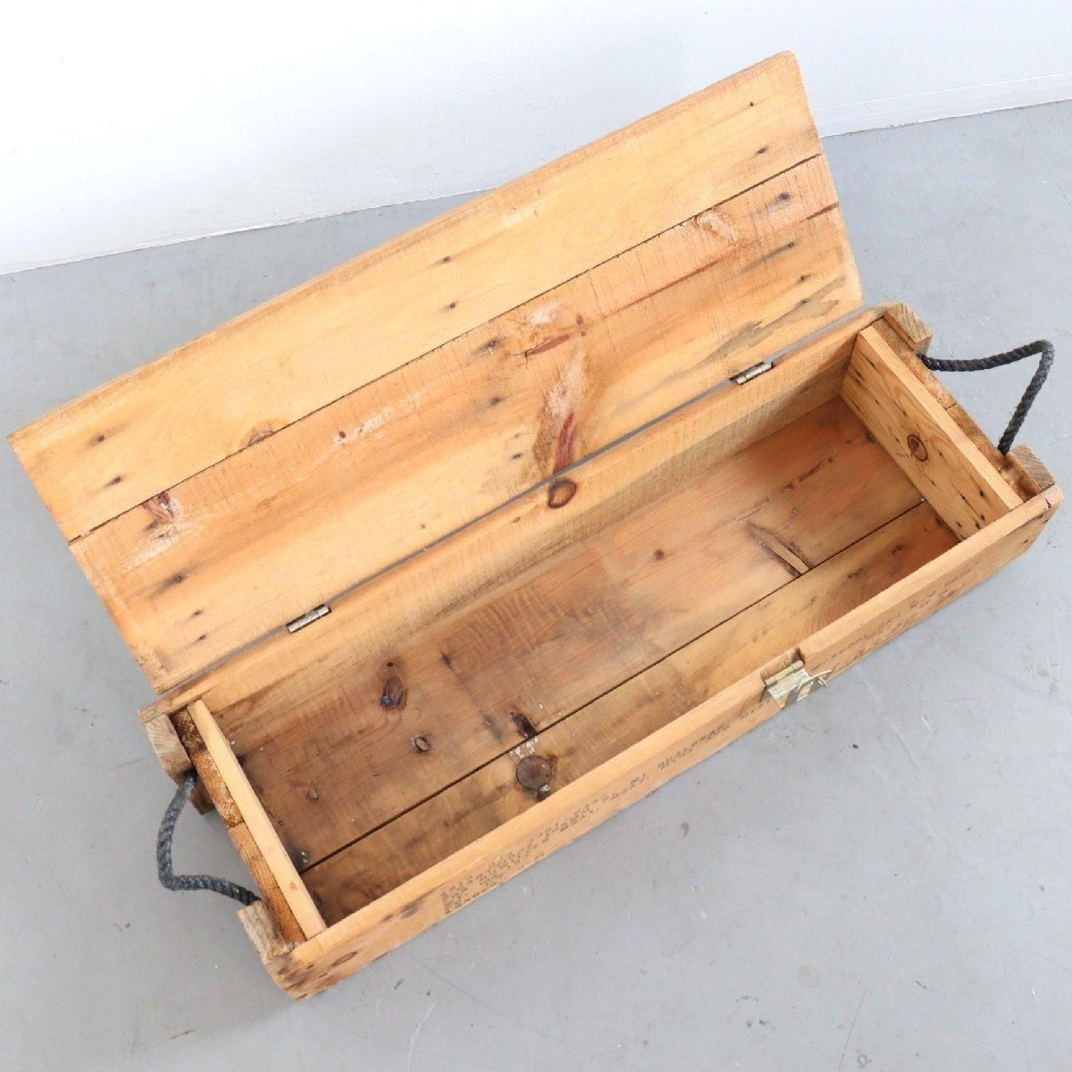 M1911  BOX（弾薬庫） Military Wood Ammo Box 19 1/2” x 11 1/2” x 11 1/2” | eBay