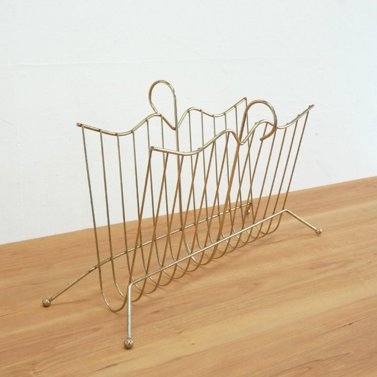1950s USA vintage】ソーイングバッグ マガジンラック アメリカ
