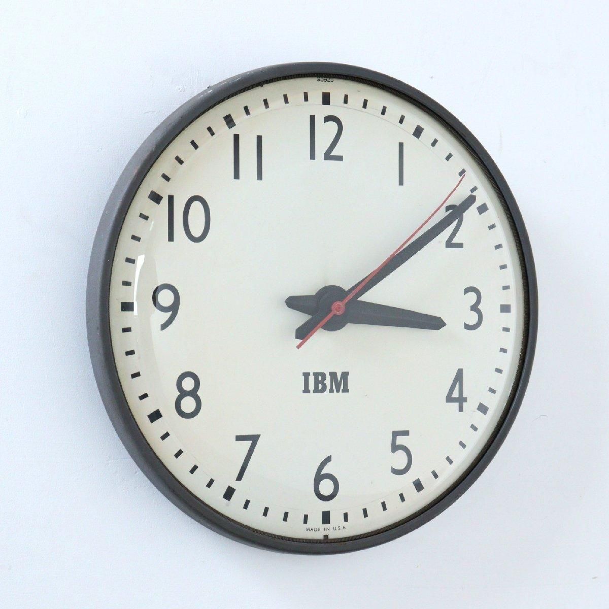 【50'sアメリカVintage】 壁掛け時計 ウォールクロック 壁掛時計 50s IBM -通販-ローズボール