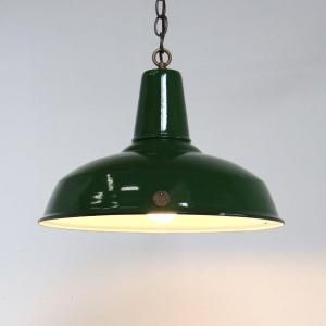 ヴィンテージ　ランプ フランス輸入のアンティーク照明、ガラスシェードのオシャレな