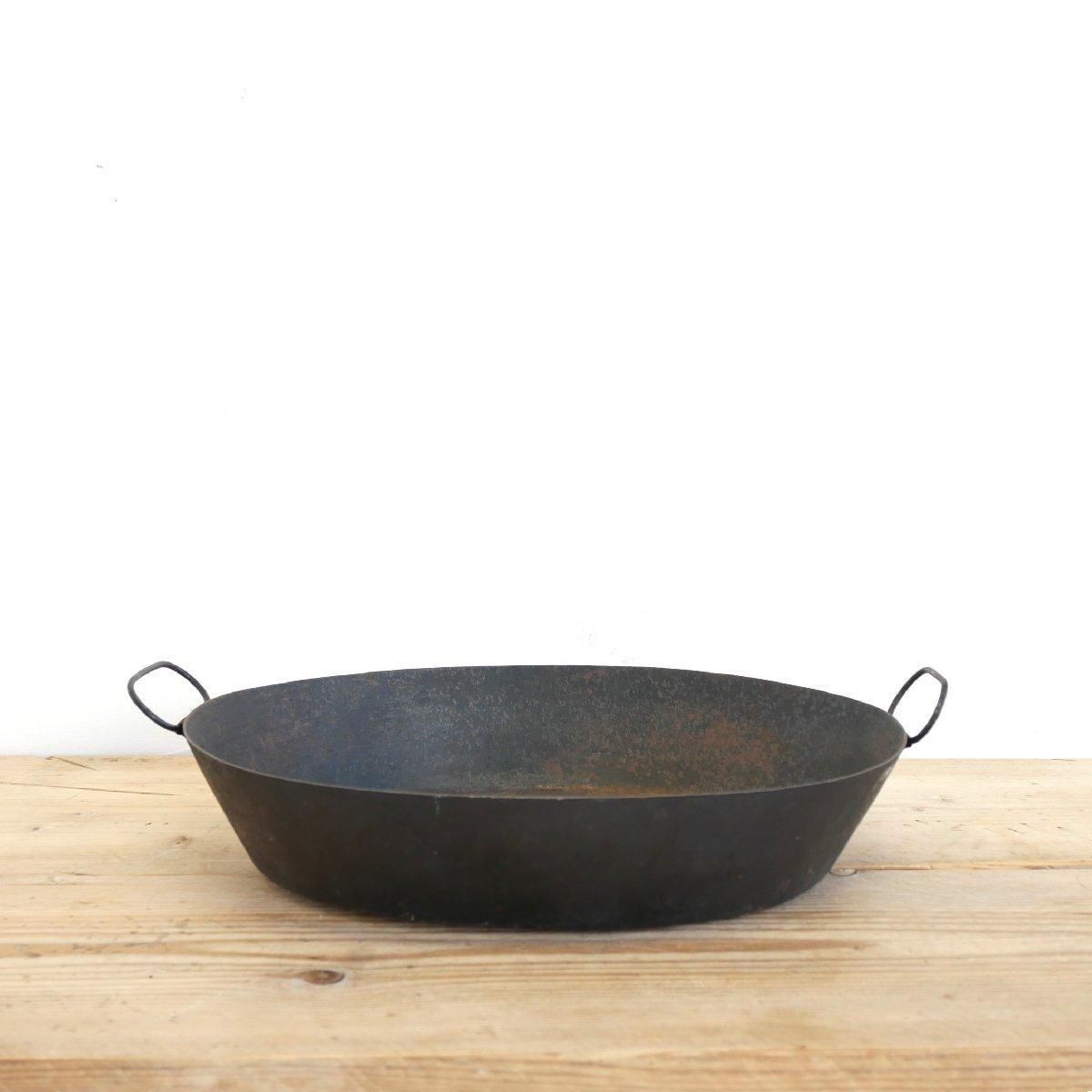 アンティーク　古いアイアンのバケツ/鉄のつるべ 　　鉢カバー　 古家具　ビン　缶 アンティーク 古いアイアンのバケツ/鉄のつるべ 鉢カバー 古家具