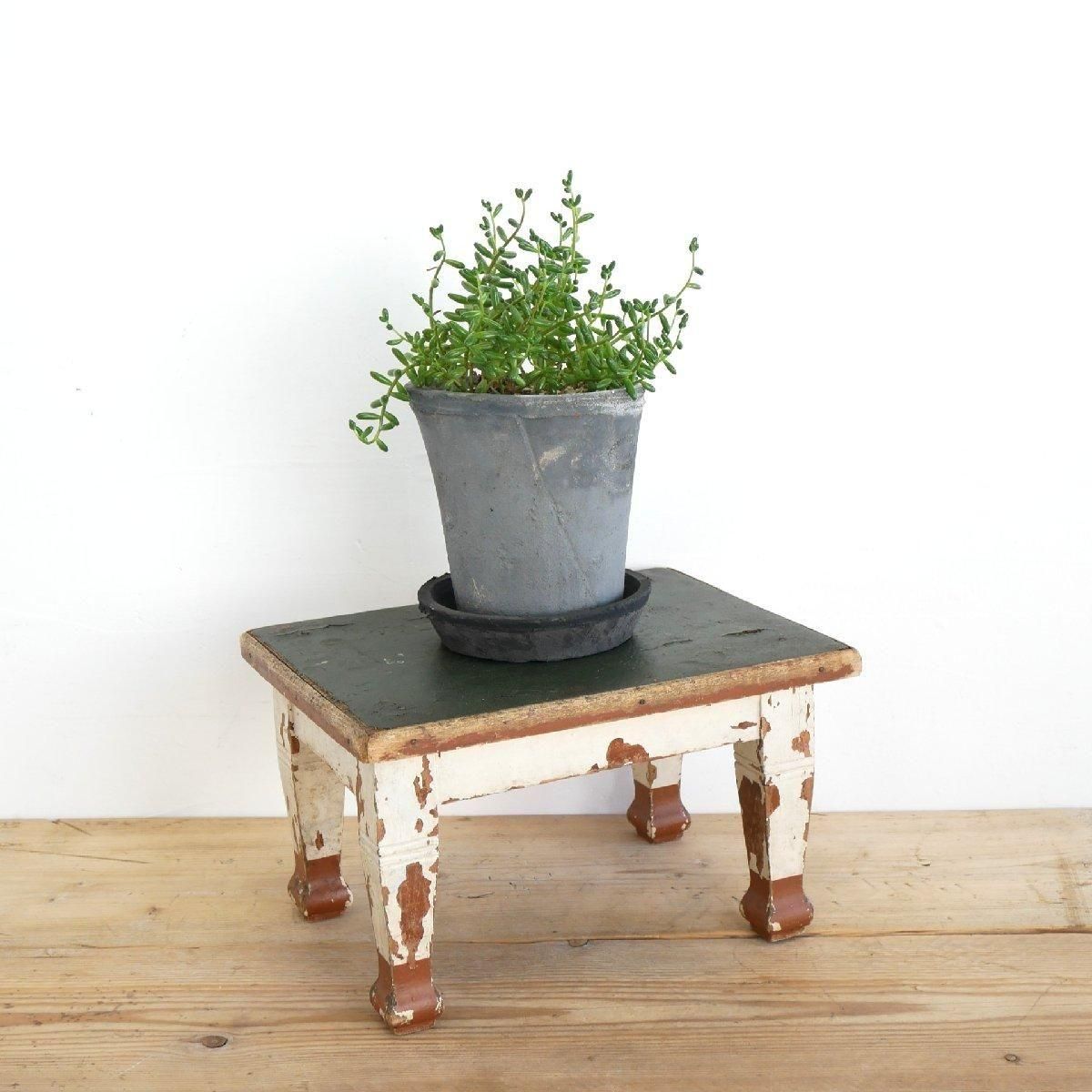 ヴィンテージ 木製 花台 フラワースタンド オーク調 英国クラシック 高さ70 ヴィンテージ 木製 花台 フラワースタンド オーク調 英国