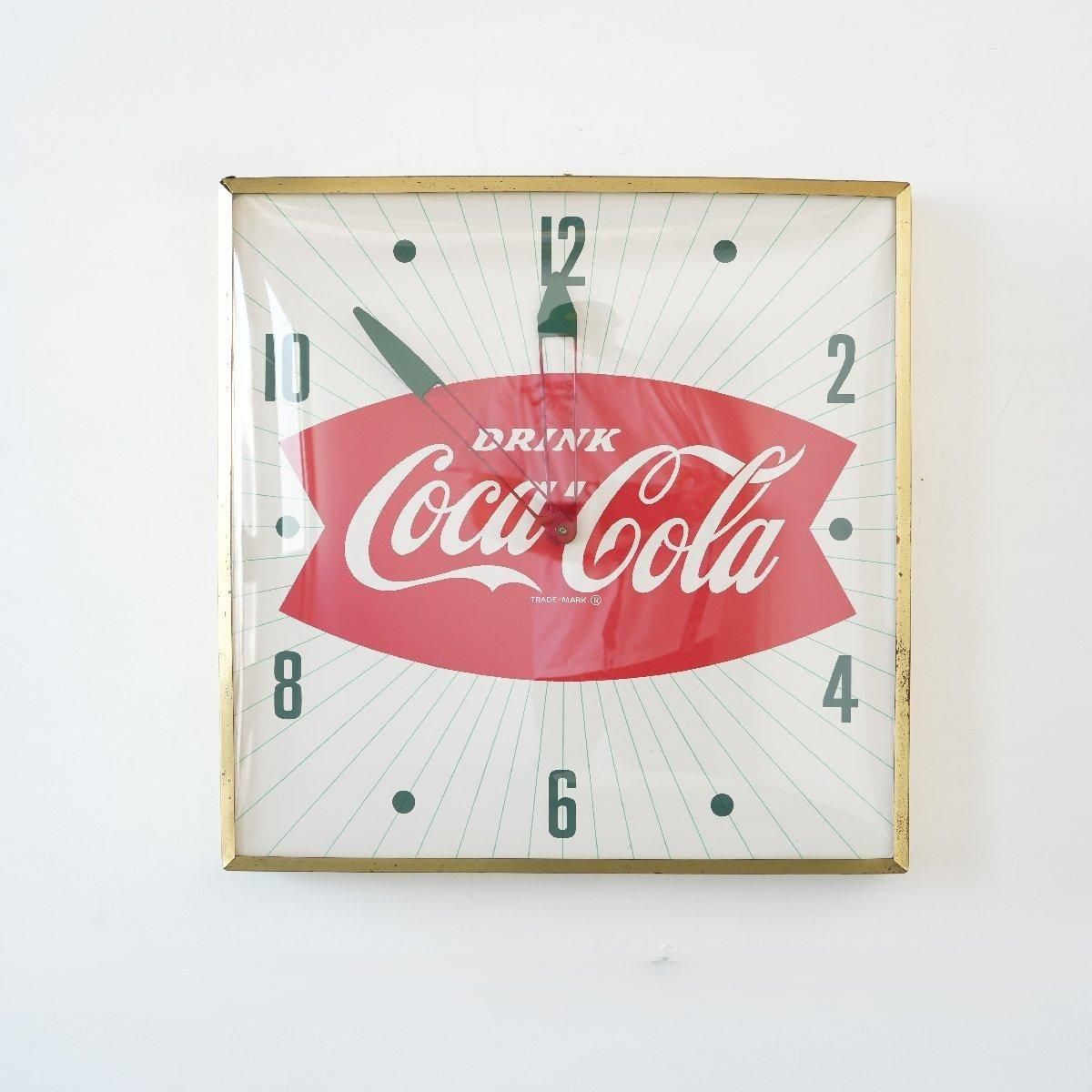 【訳あり！】70's コカコーラ Coca-Cola 掛時計 ウォールクロック Amazon.co.jp: (セイコークロック) SEIKO CLOCK コカ・コーラ