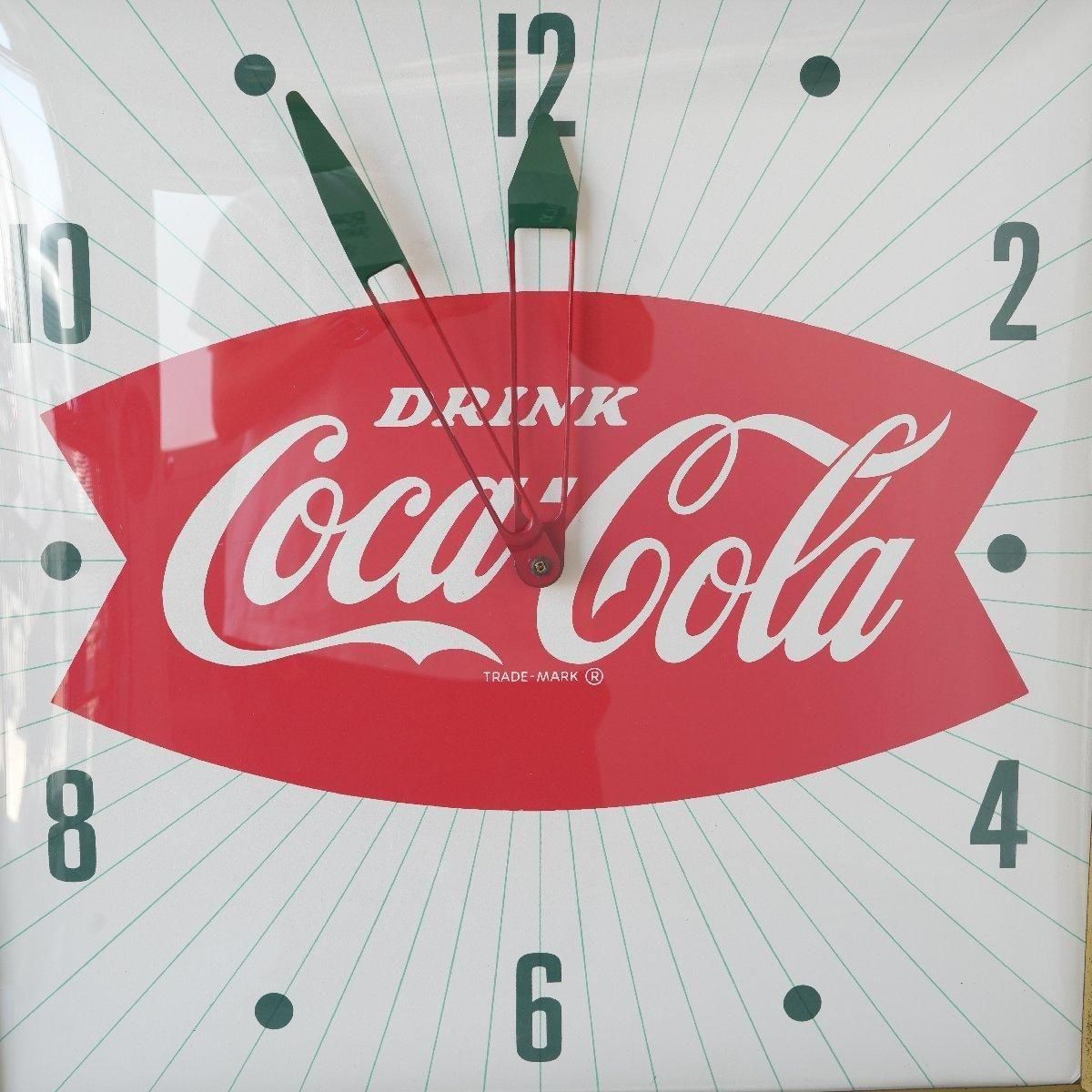コカコーラ　壁掛け時計 新品 Coca Cola コカコーラ ダブルネオンクロック RED 時計