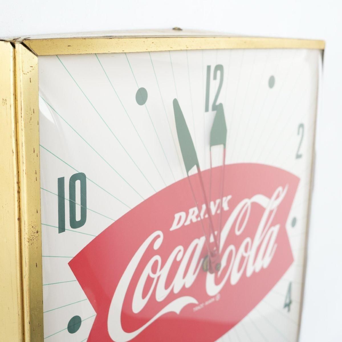 コカコーラ　壁掛け時計 新品 Coca Cola コカコーラ ダブルネオンクロック RED 時計
