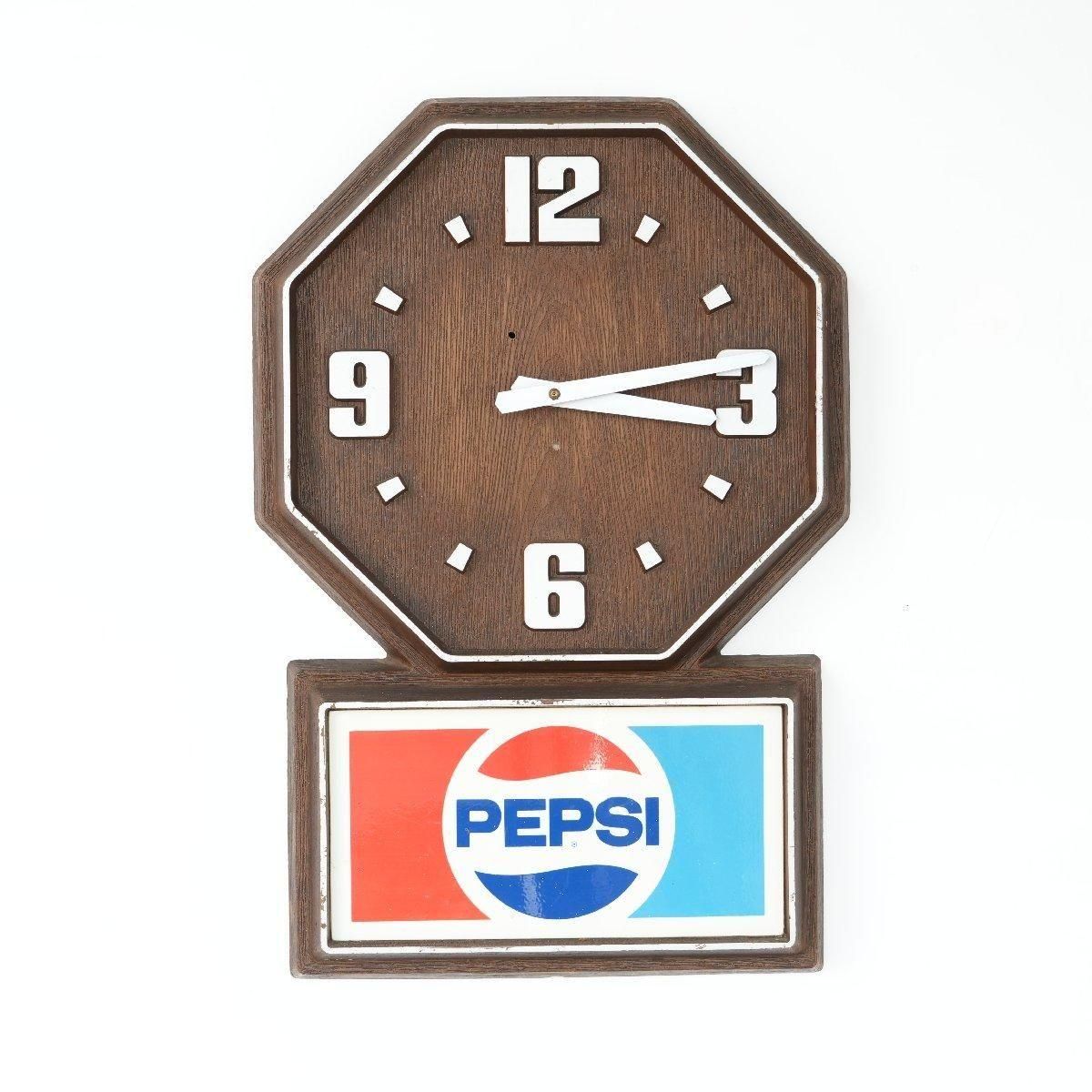 ウォールクロック 80s PEPSI -通販-ローズボールアンティークス