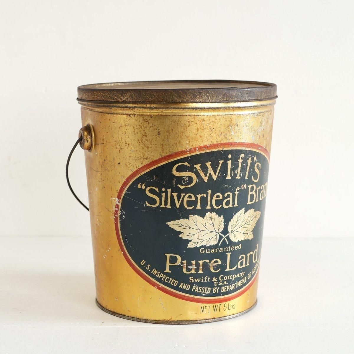 ヴィンテージ缶 アメリカ ゴミ箱 -通販-ローズボールアンティークス