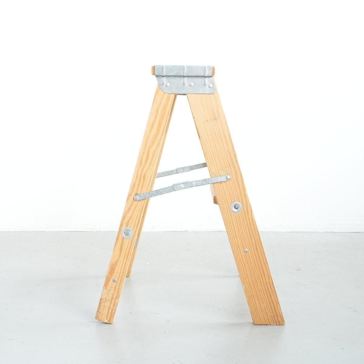 脚立 木製ラダーヴィンテージ 2段 -通販-ローズボールアンティークス