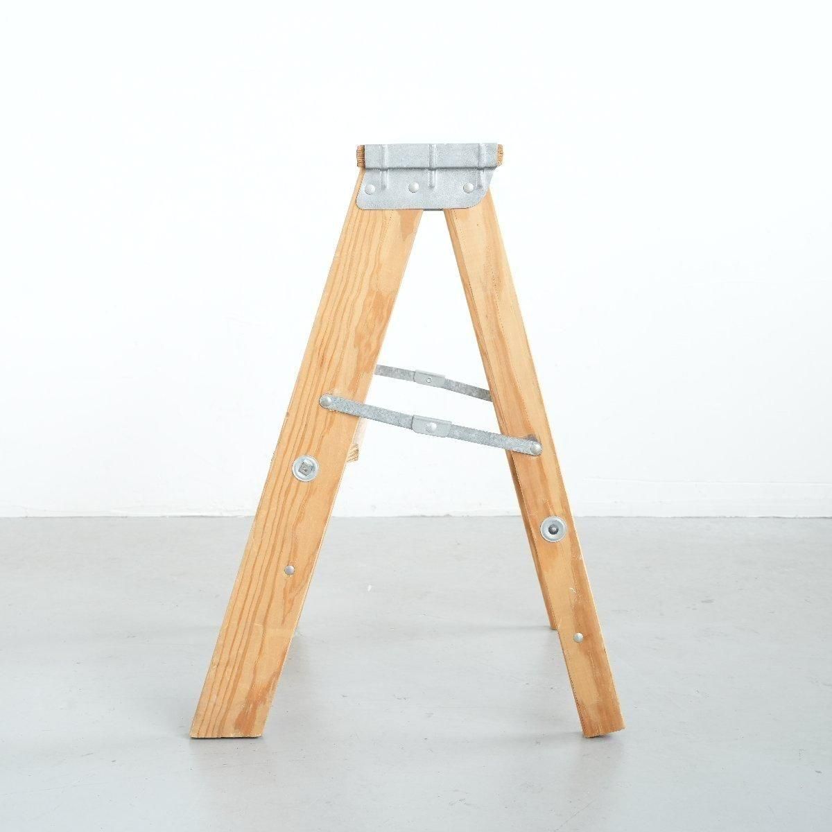 脚立 木製ラダーヴィンテージ 2段 -通販-ローズボールアンティークス