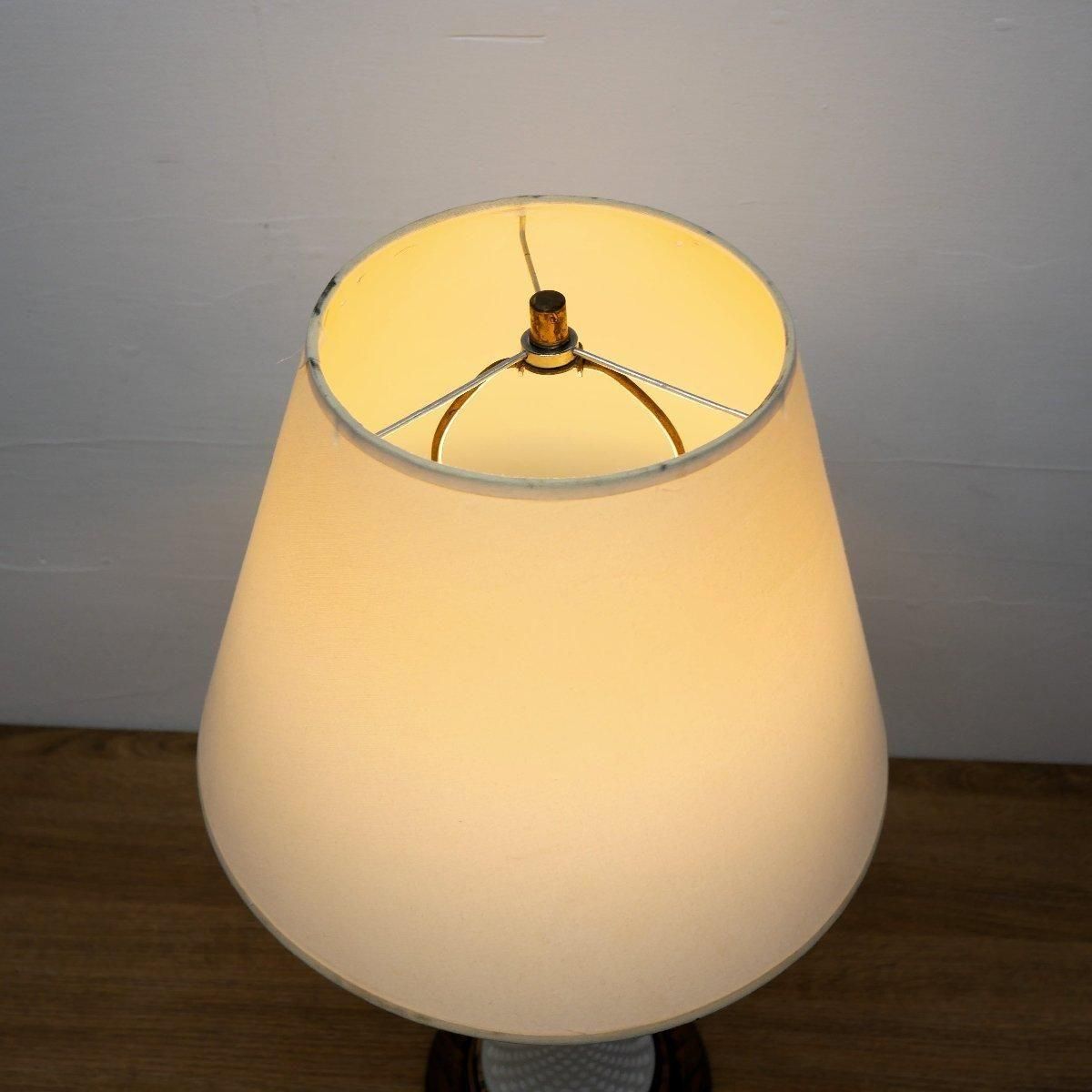 【1960s USA vintage】ビンテージ ホブネイル テーブルランプ 1960s USA vintage】ビンテージ ホブネイル テーブルランプ