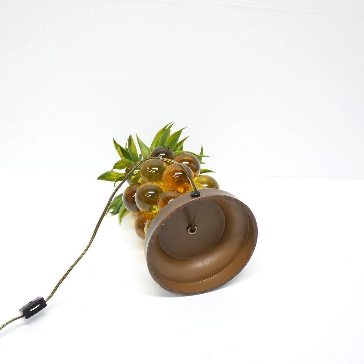 【プロフ必読】ヴィンテージ 60sルーサイト製パイナップルモチーフテーブルランプ テーブルランプ 照明 ルーサイト 60s -通販-ローズボール