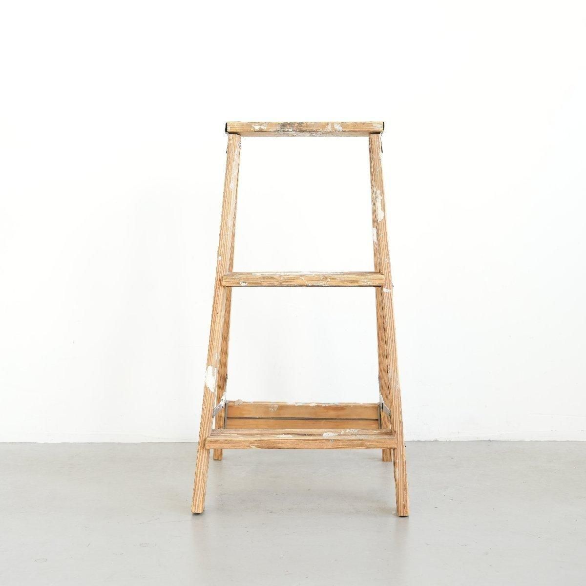 アンティークラダー 木製脚立 PIONEER SUPER STEPS アンティークラダー 木製脚立 PIONEER SUPER STEPS アンティーク
