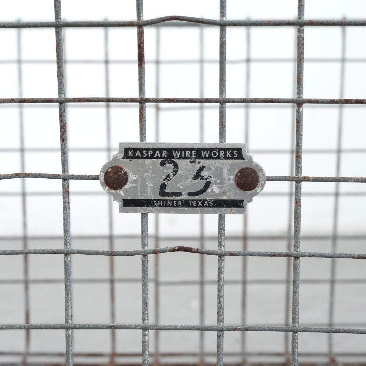 メタルジムロッカーバスケット 鉄カゴ -通販-ローズボールアンティークス