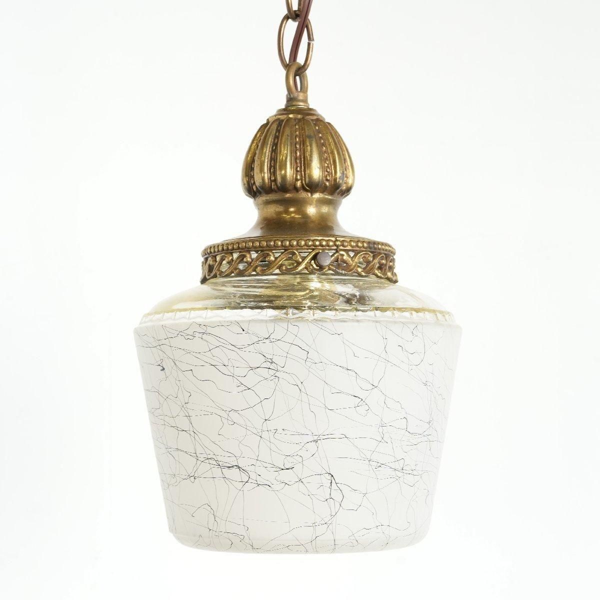 ペンダントランプ 照明 ホワイトガラス 50s -通販-ローズボール