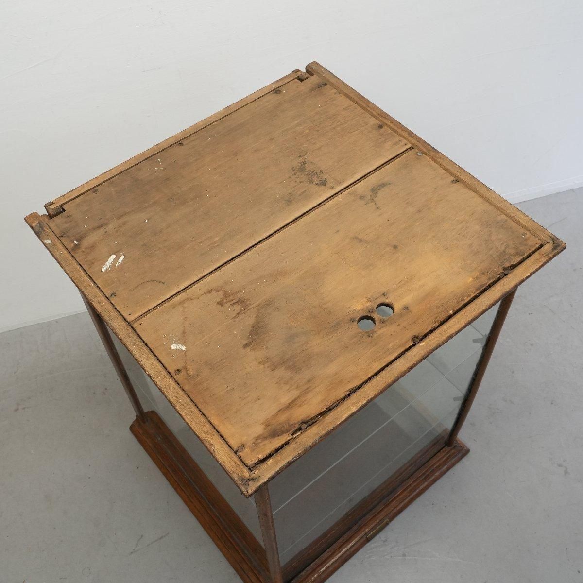 ヴィンテージ ガラスケース アメリカ 飾り棚 -通販-ローズボール