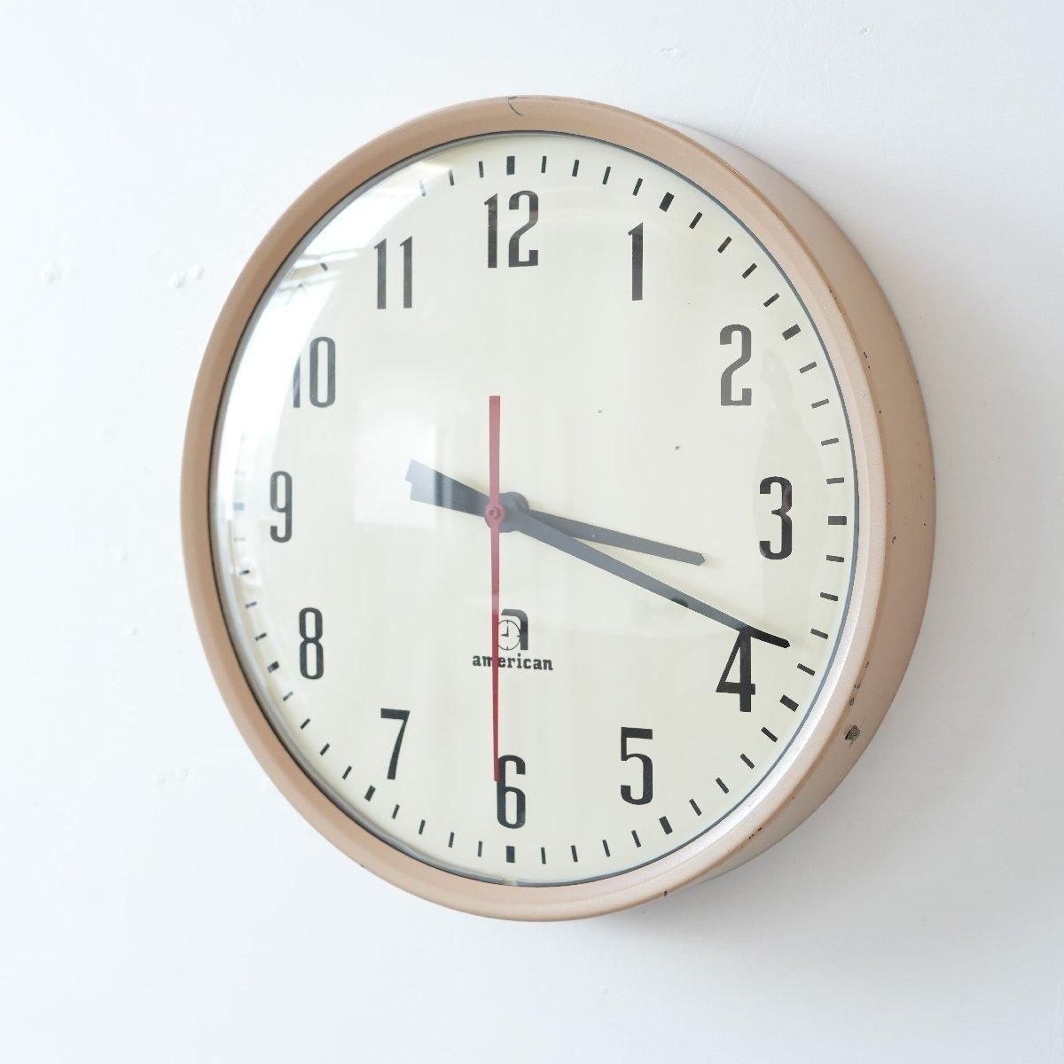 VINTAGE STANDARD製 スクールクロック/壁掛け時計/ヴィンテージ WESTCLOX ウエストクロックス ヴィンテージ スクールクロック ウォール
