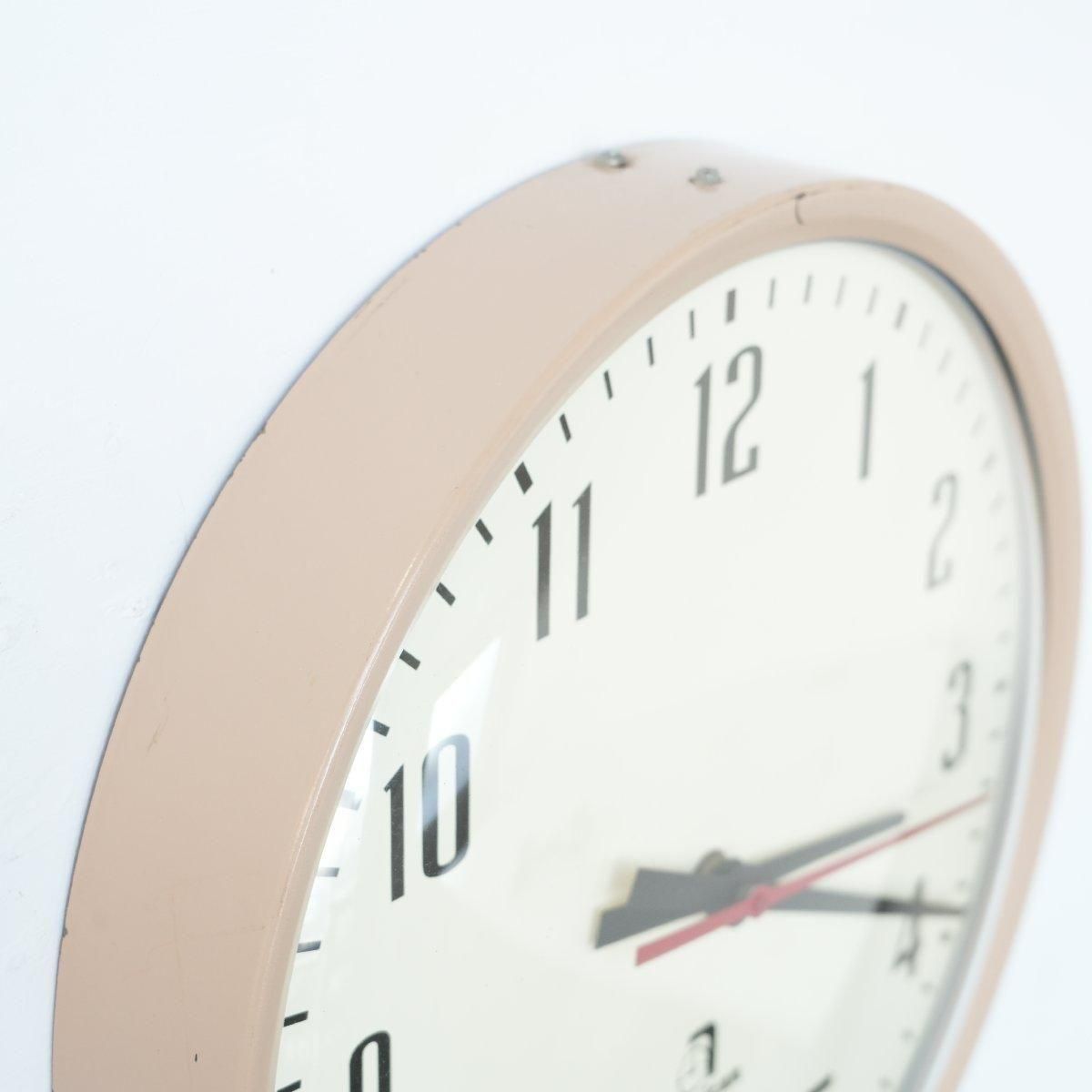 VINTAGE STANDARD製 スクールクロック/壁掛け時計/ヴィンテージ 壁掛け時計 スクールクロック 80s -通販-ローズボールアンティークス