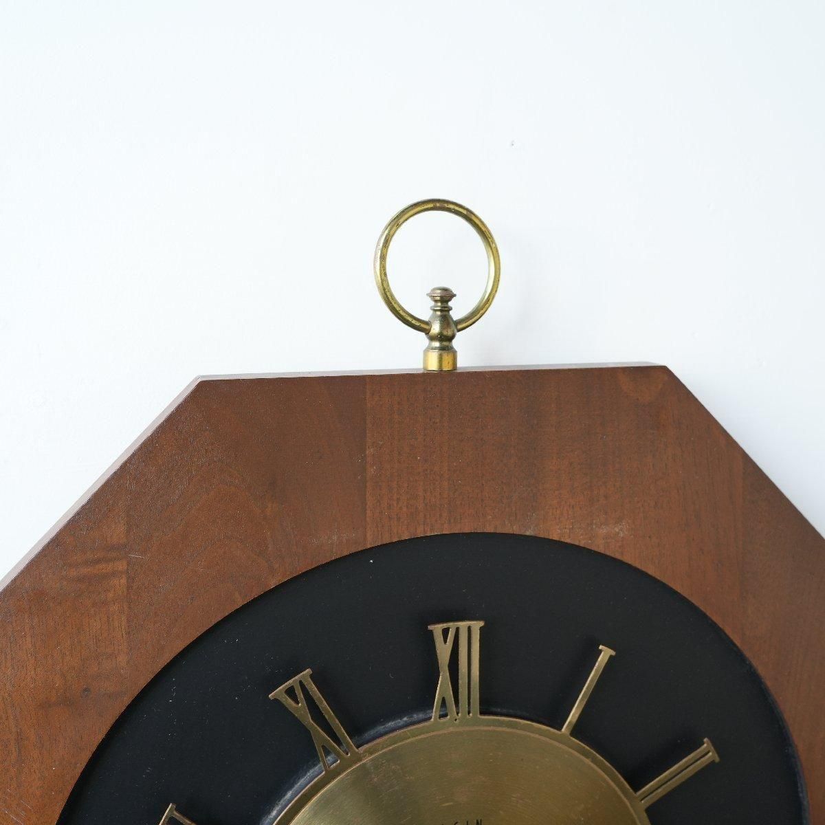 壁掛け時計 クロック ELGIN 70s -通販-ローズボールアンティークス