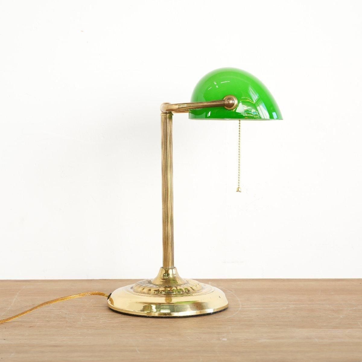 ヴィンテージ バンカーズランプ グリーン 緑 -通販-ローズボール