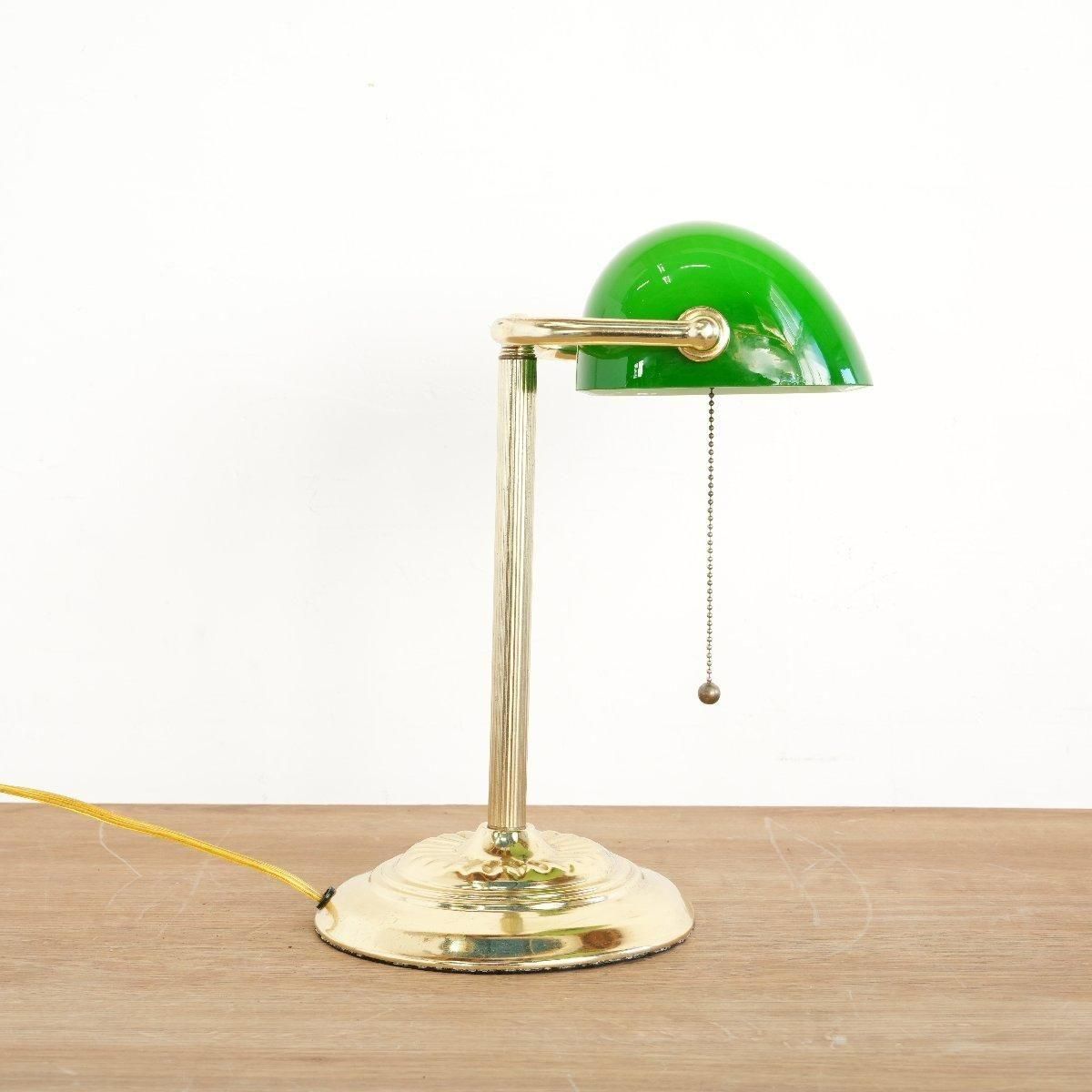 ヴィンテージ バンカーズランプ グリーン 緑 -通販-ローズボール