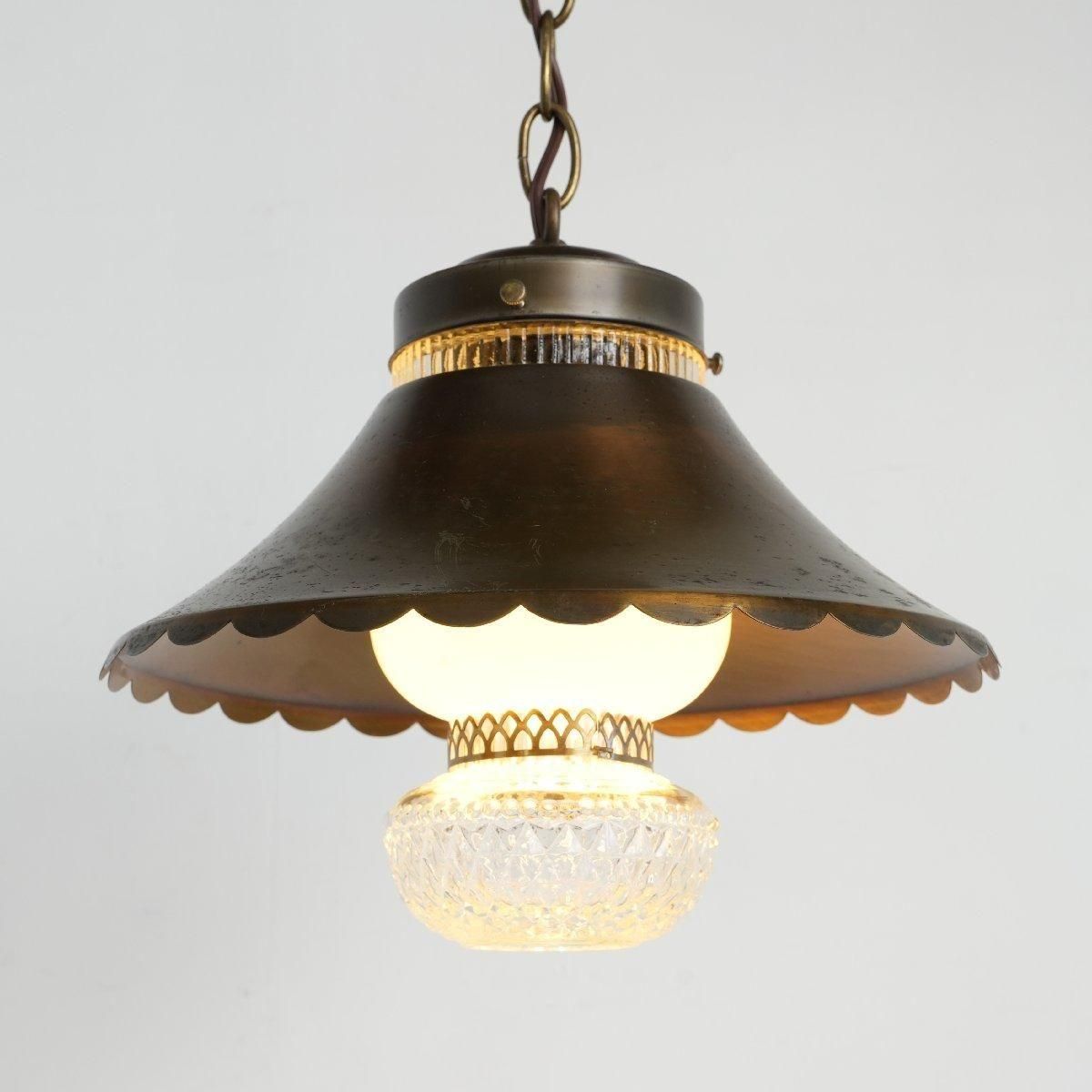 ペンダントランプ ヴィンテージ オイルランプ型 -通販-ローズボール