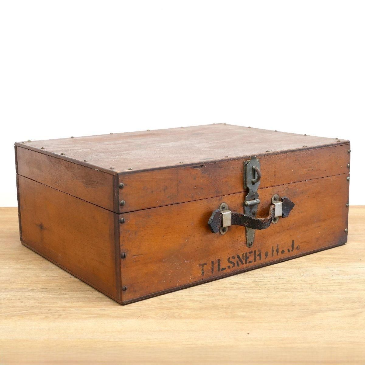 木箱 ウッド トランク ヴィンテージ 収納 -通販-ローズボール