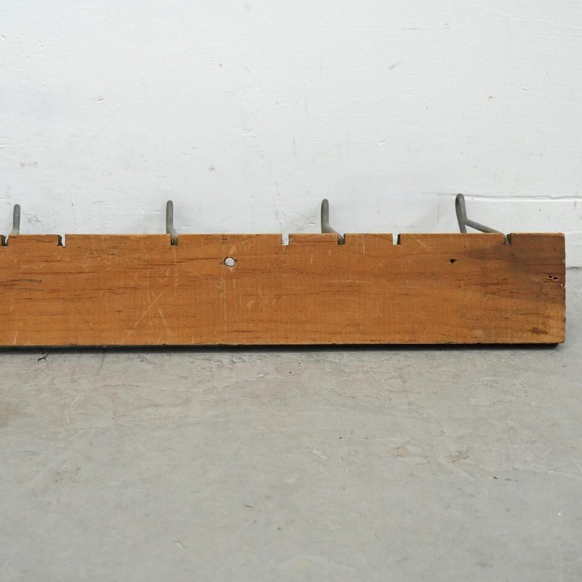 8連 ウォールフック 壁掛けラック アメリカ -通販-ローズボール