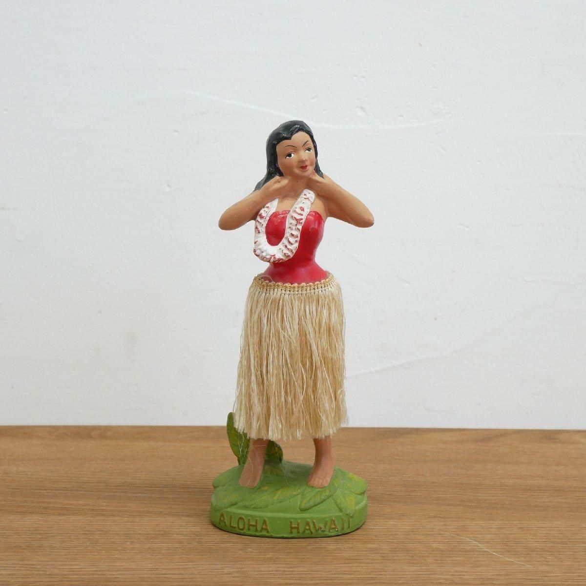 え！？ゲリラアンティーク ハワイ フラドール ビンテージ ハワイアン人形 ヴィンテージ フラドール ハワイアン 置物 -通販-ローズボール