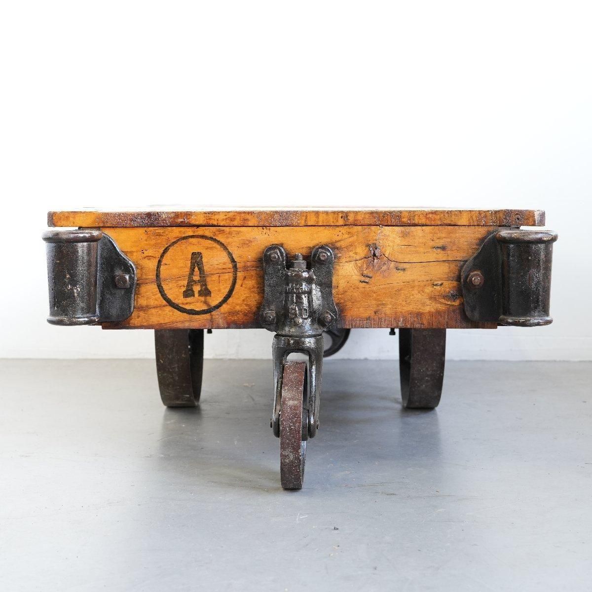 トロリーテーブル ローテーブル ヴィンテージ -通販-ローズボール