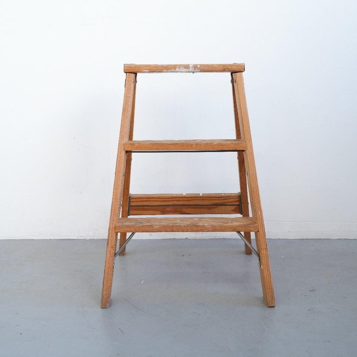 脚立 - アメリカのヴィンテージ・アンティークの家具、雑貨、什器の