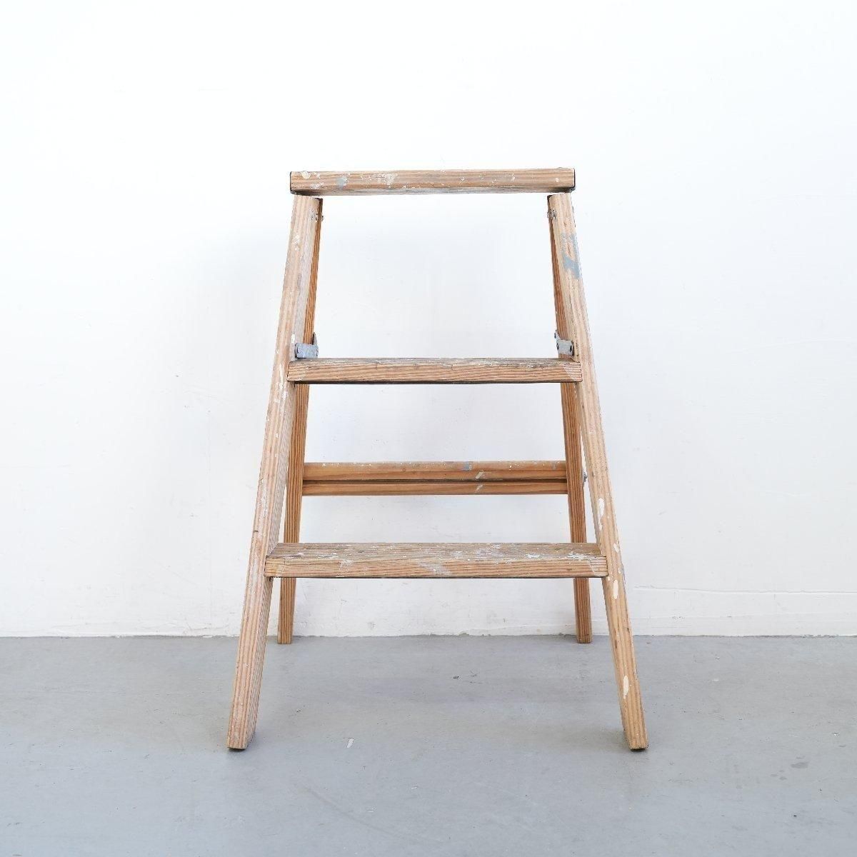 脚立 - アメリカのヴィンテージ・アンティークの家具、雑貨、什器の