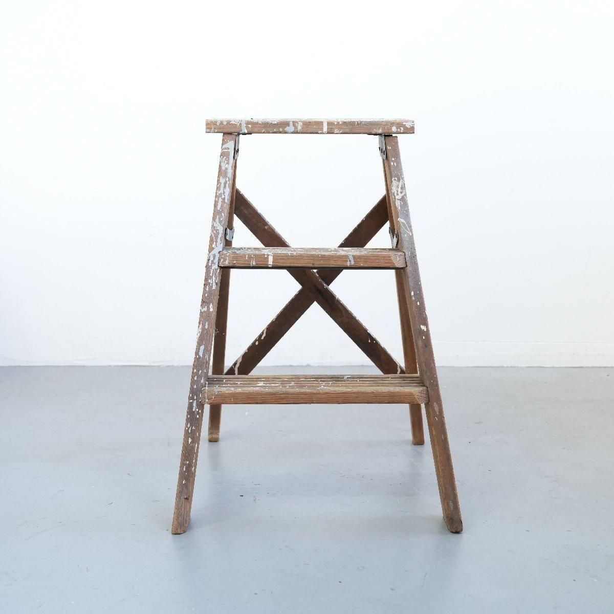 脚立 - アメリカのヴィンテージ・アンティークの家具、雑貨、什器の