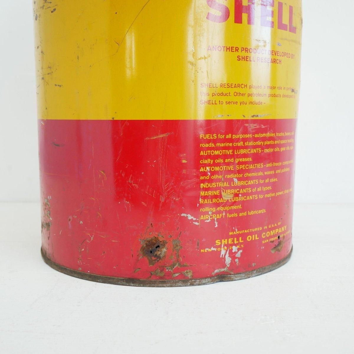 ヴィンテージ オイル缶 アメリカ シェル石油 -通販-ローズボール