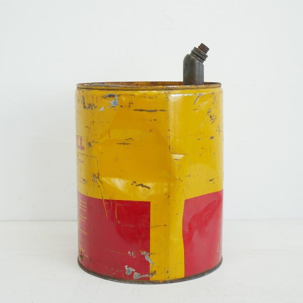 ヴィンテージ オイル缶 アメリカ シェル石油 -通販-ローズボール