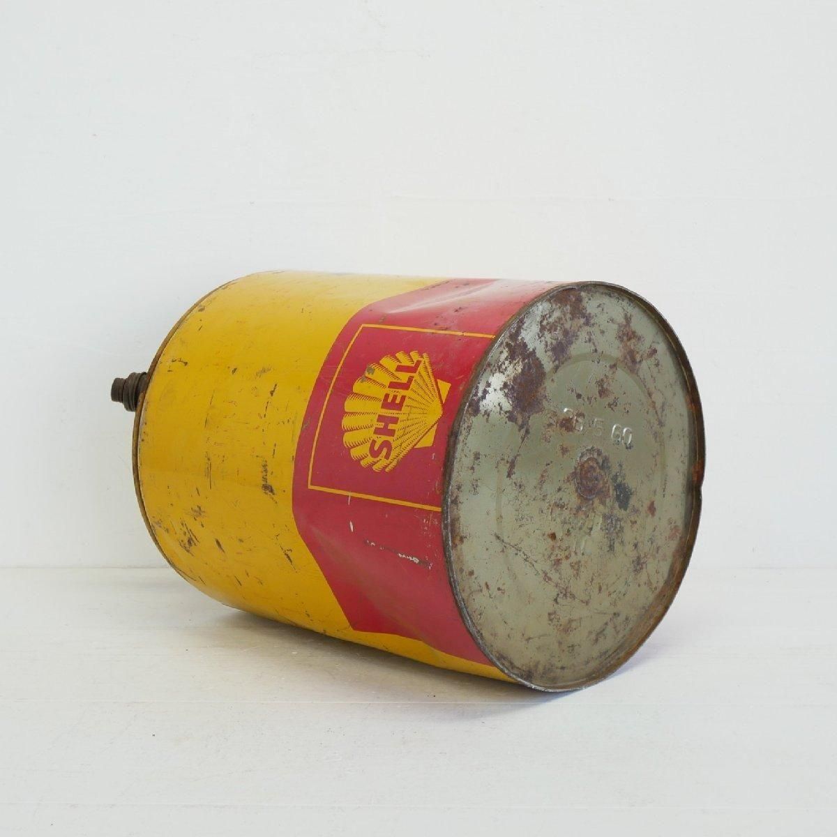 ヴィンテージ オイル缶 アメリカ シェル石油 -通販-ローズボール