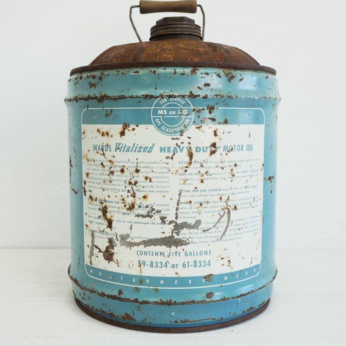 ヴィンテージ オイル缶 アメリカ -通販-ローズボールアンティークス
