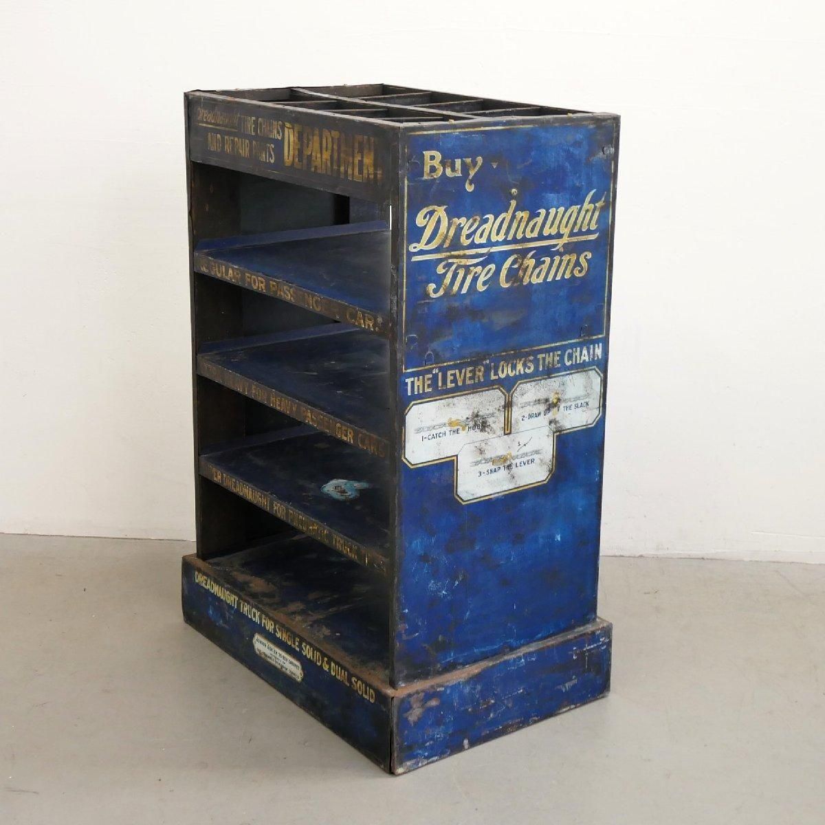 青い金属製ディスプレイラック アンティーク ストアディスプレイラック 収納 -通販-ローズボール