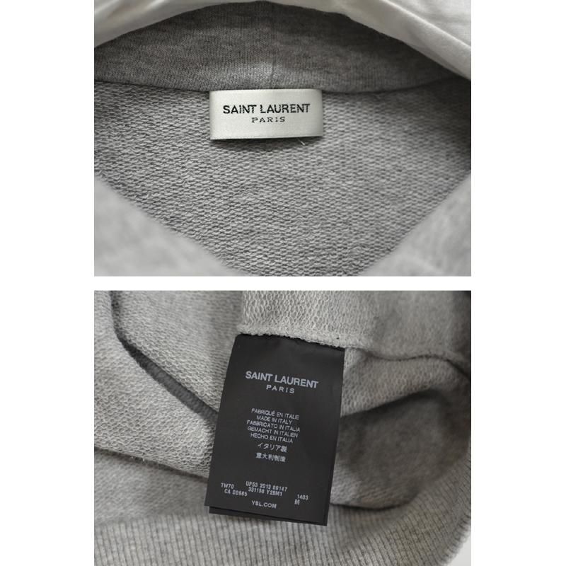 Saint Laurent サンローラン ジップアップパーカー(グレー) サンローラン Saint Laurent ジップアップパーカー(グレー)