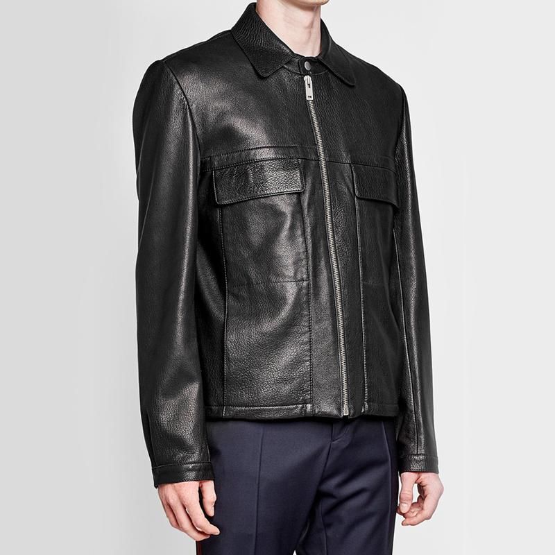 メゾン マルジェラ Maison Margiela 17AW レザー スポーツジャケット メゾン マルジェラ Maison Margiela 17AW レザー スポーツジャケット