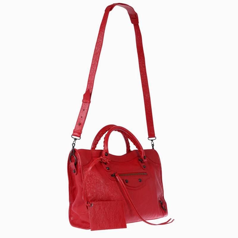 BALENCIAGA バレンシアガ クラシックシティ レッド BALENCIAGA/バレンシアガ】クラシック ミニシティ 2way