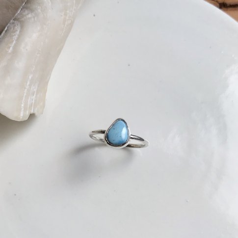 Circle Ring /Golden Hill Turquoise 3