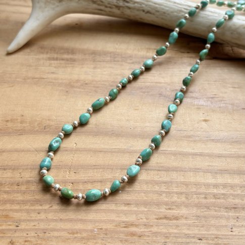 Mexican Turquoise & Silver Necklace
