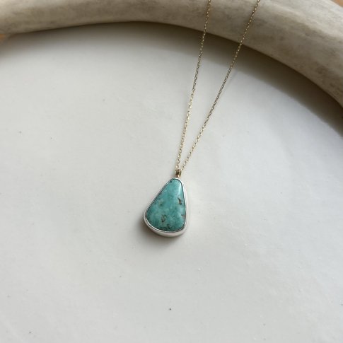  Royston Turquoise Drop Necklace 13