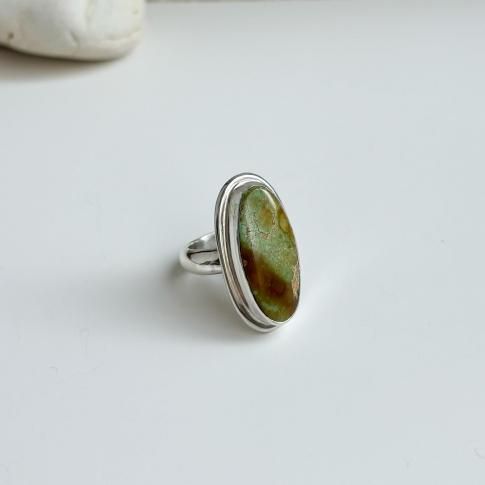 Little Earth Ring Original /Royston Turquoise