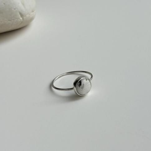 Circle Ring /White Buffalo