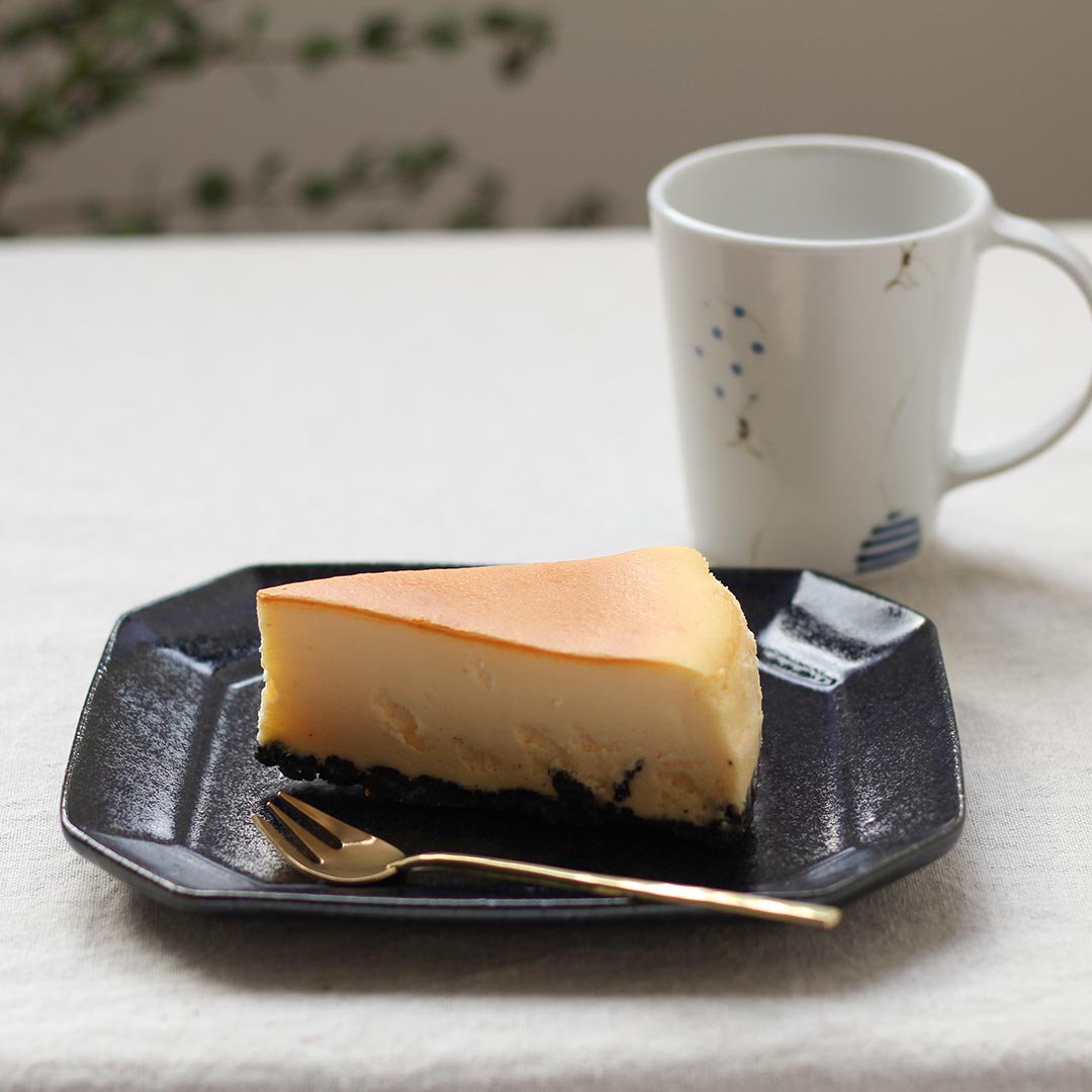  八角ケーキ皿 / 古谷製陶所