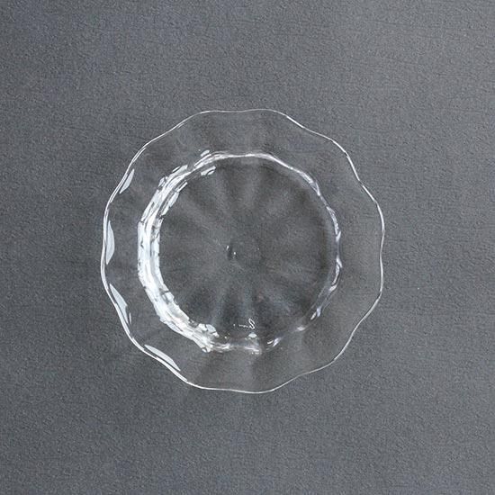 鈴木努｜モールリムプレート クリア皿2個セット