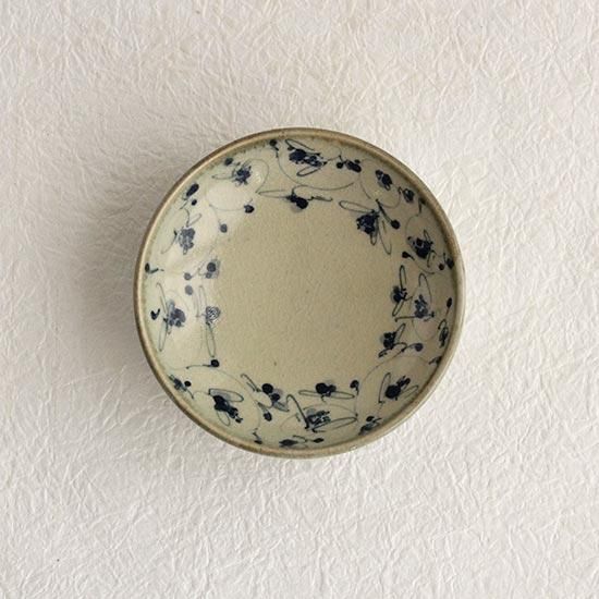 花唐草 3寸小皿 石井桃子｜生活普段議shop