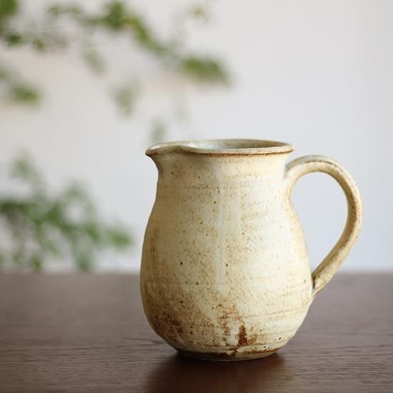 ピッチャー 小 黄粉引 / 佐藤敬