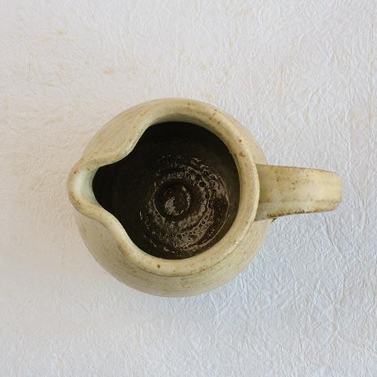 ピッチャー 小 黄粉引 / 佐藤敬